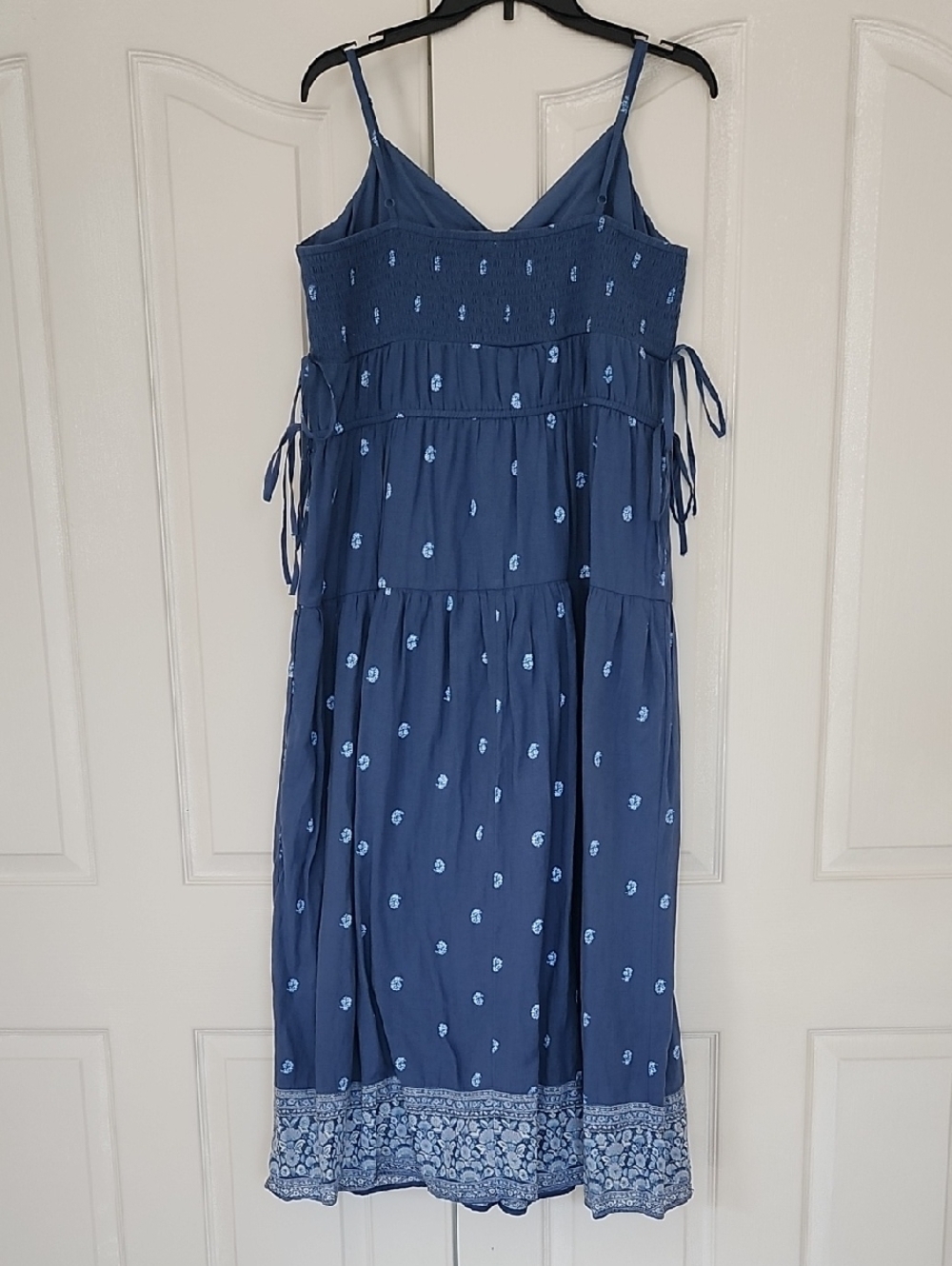 American Eagle Blue Sleeveless Dress Size XL - Picture 7 of 10